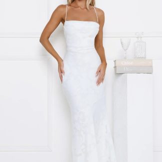 Bridge To Wonderland Maxi Dress White