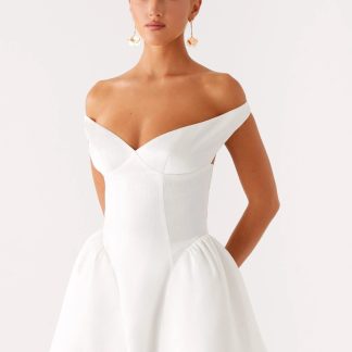 Cavella Mini Dress - White