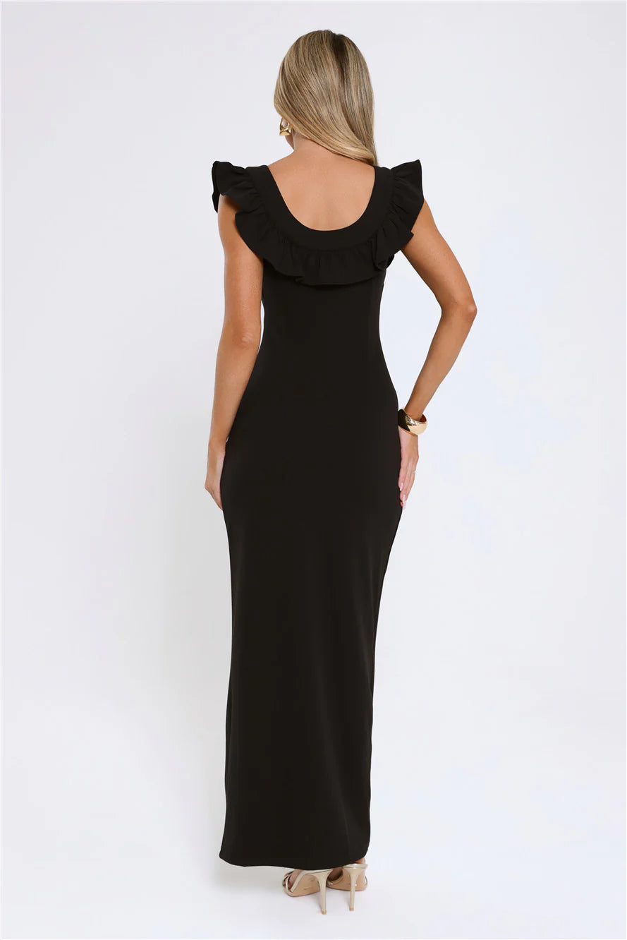 The Dress Up Club Maxi Dress Black - Image 3