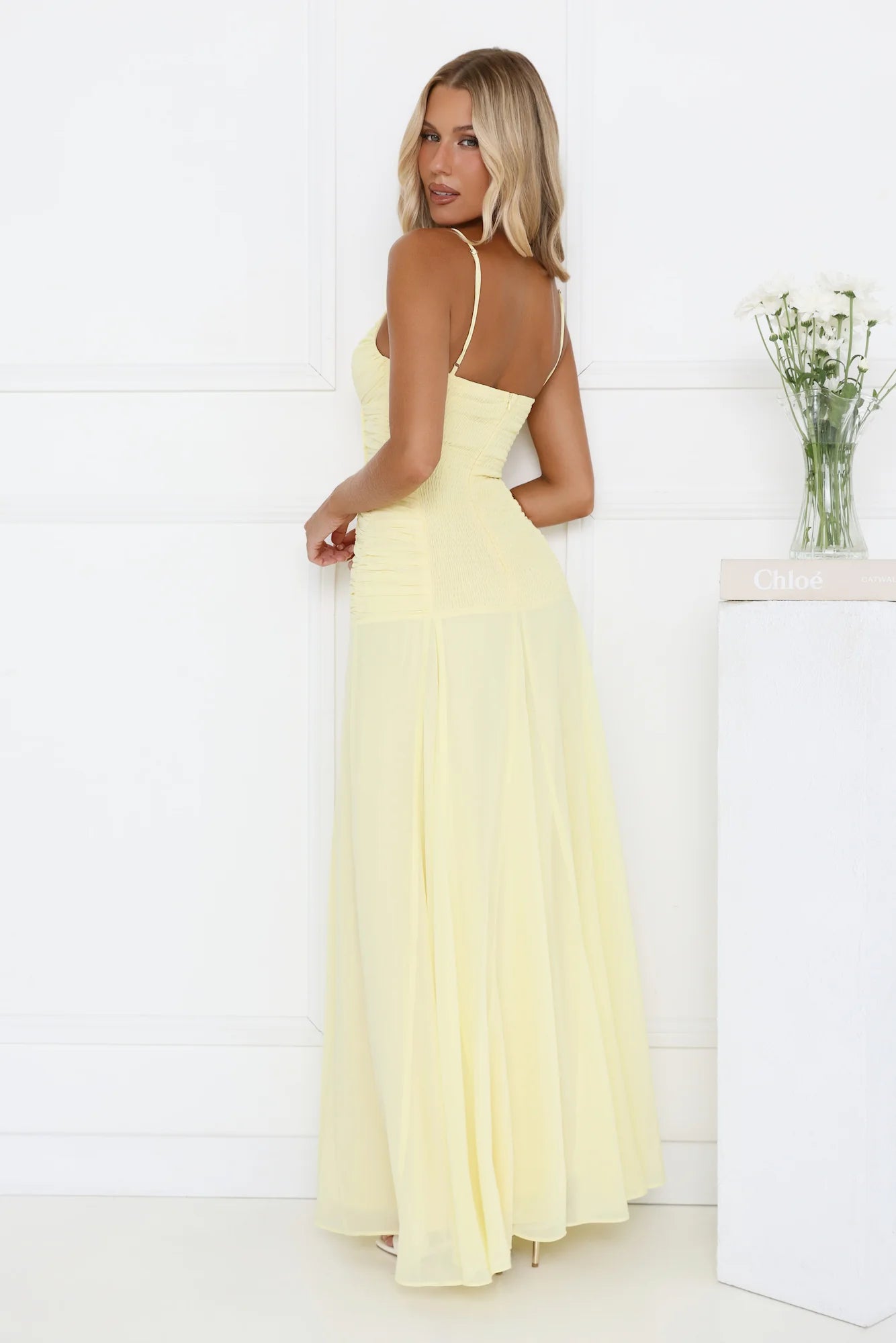 Lemonade Sunshine Maxi Dress Yellow - Image 3